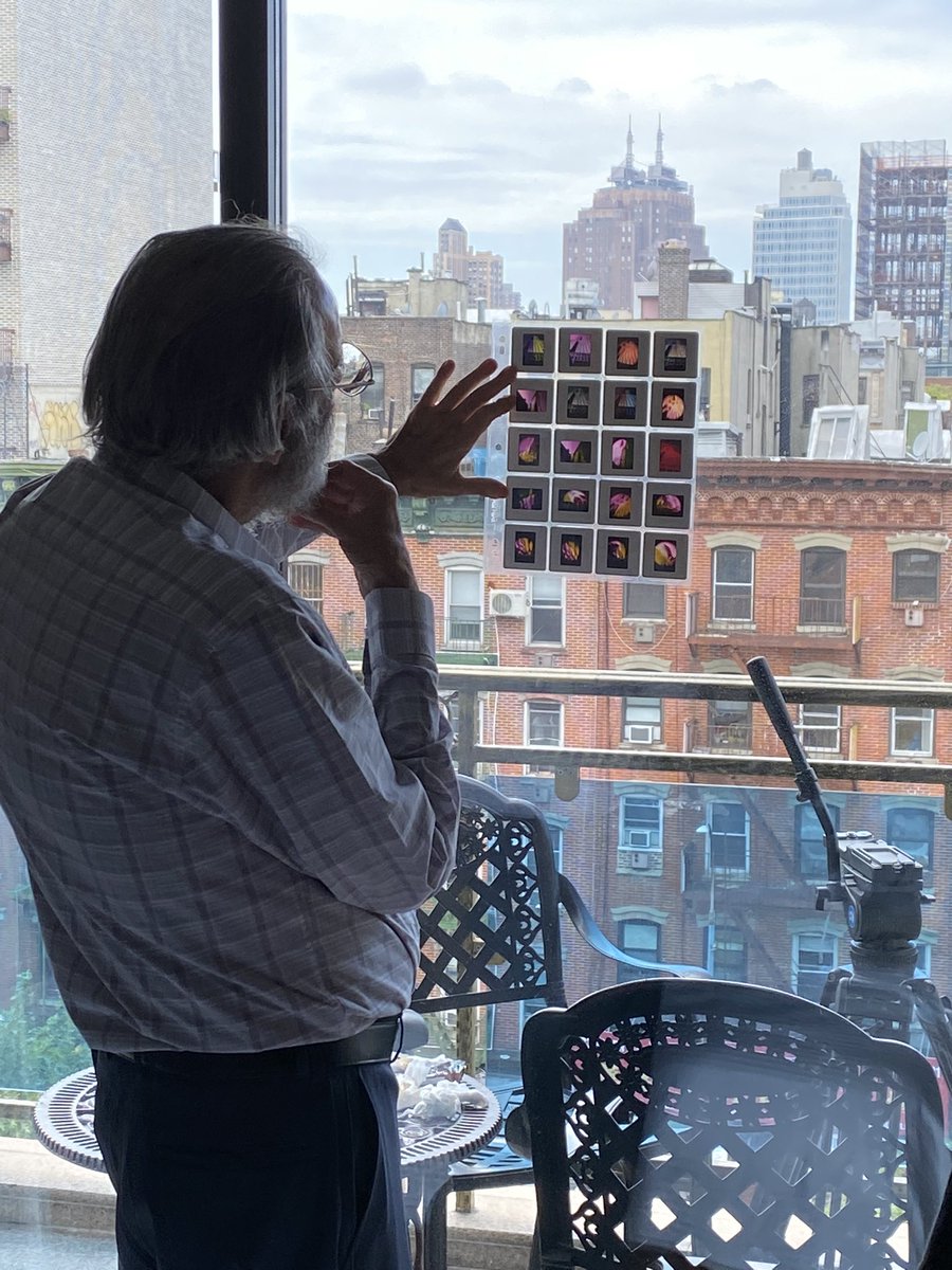 After forty years in storage, he’s ready to release his analog slides as NFT’s to the world.  He’s currently in a really terrible living situation so I need y’all to blow up this drop. We’re going to document the whole journey for him at 78 years old and do all we can for him