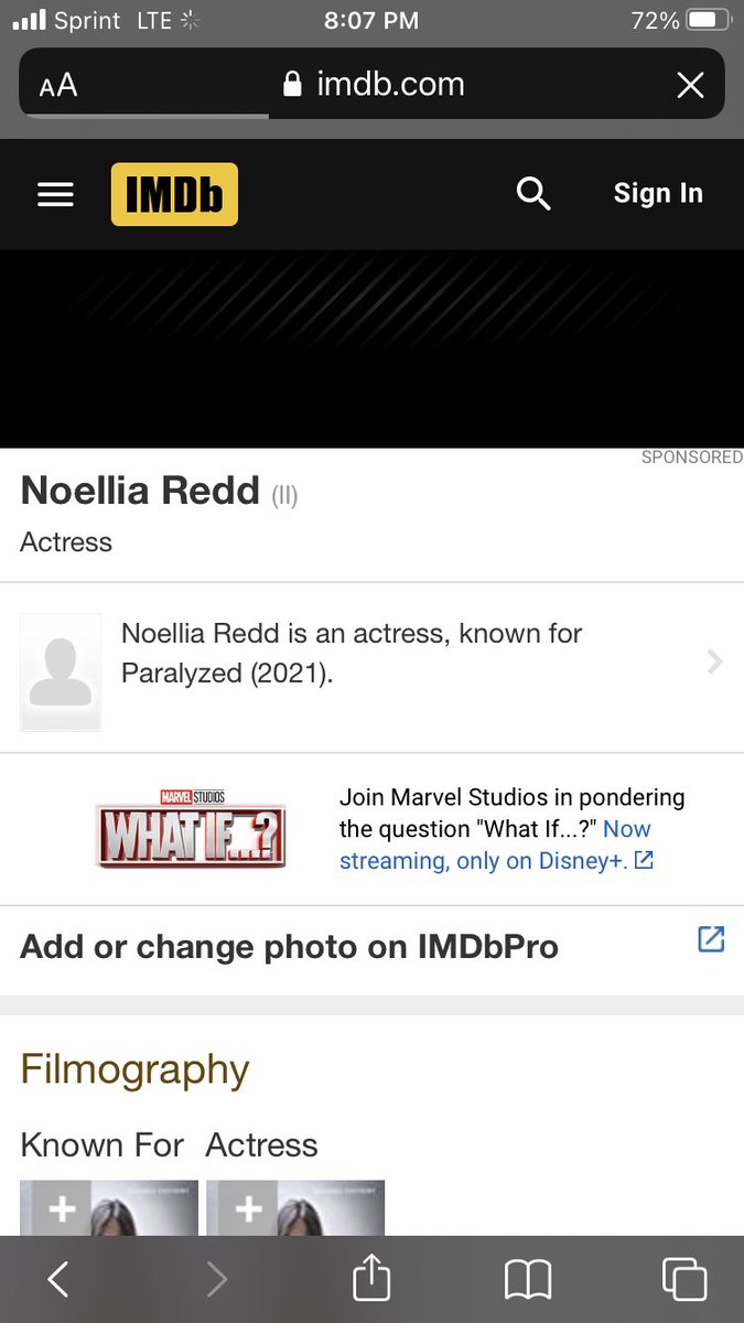 I’m friends with an A LIST actress