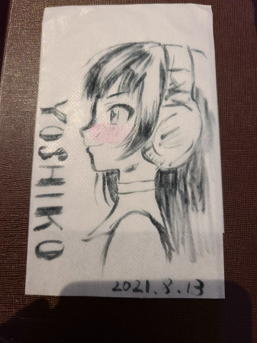 一発描き…失敗!(遠い目) 