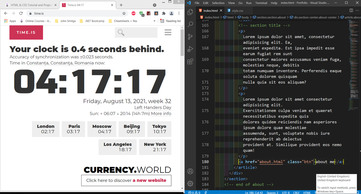 prcwebdev's tweet photo. Day 5 of #EarlyMorningCoding
#4amCoding

I cannot believe i have been doing this for 5 days straight! 🤩 🤯

I am proud of myself for being able to wake up so early and work on making my dreams come true 💪🤓🔥🚀

#100DaysOfCode 
#CodeNewbie https://t.co/0GmFSHyath