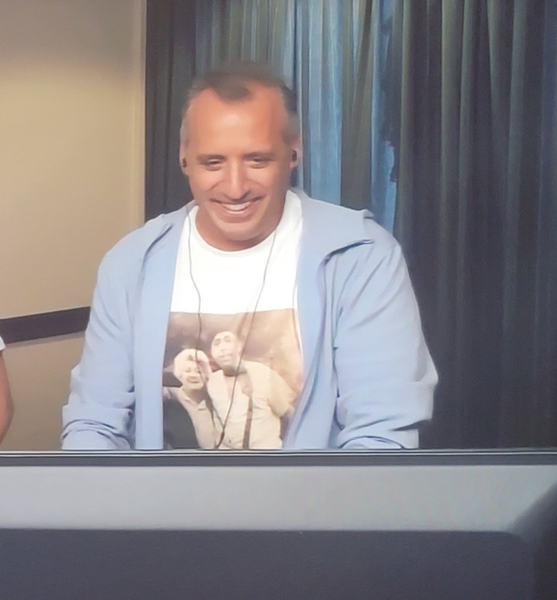 Hey <a href="/Joe_Gatto/">Joe Gatto</a> I was just curious if those were your parents on your shirt? 
#ImpracticalJokers