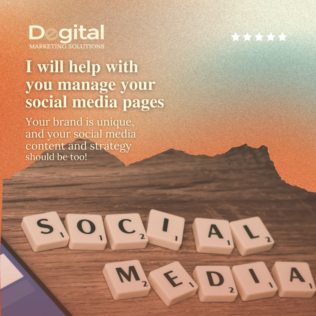 MySMMsolution's tweet image. 🔥 𝐈 𝐰𝐢𝐥𝐥 𝐡𝐞𝐥𝐩 𝐰𝐢𝐭𝐡 𝐲𝐨𝐮 𝐦𝐚𝐧𝐚𝐠𝐞 𝐲𝐨𝐮𝐫 𝐬𝐨𝐜𝐢𝐚𝐥 𝐦𝐞𝐝𝐢𝐚 𝐩𝐚𝐠𝐞𝐬
Your brand is unique, your social media content and strategy should be too!
Click here for more👉buff.ly/3rIRvf3 
#digitalmarketingservices #socialmediamarketing #socialmedia