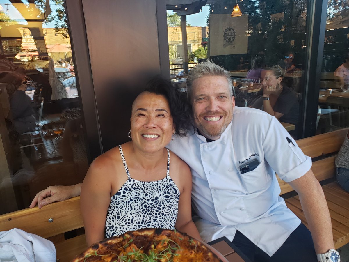 brookmallak's tweet photo. Awesome pizza at Red Wagon Pizza Company.  Thanks for the recommendation @GuyFieri https://t.co/j8ne6Ynbqt