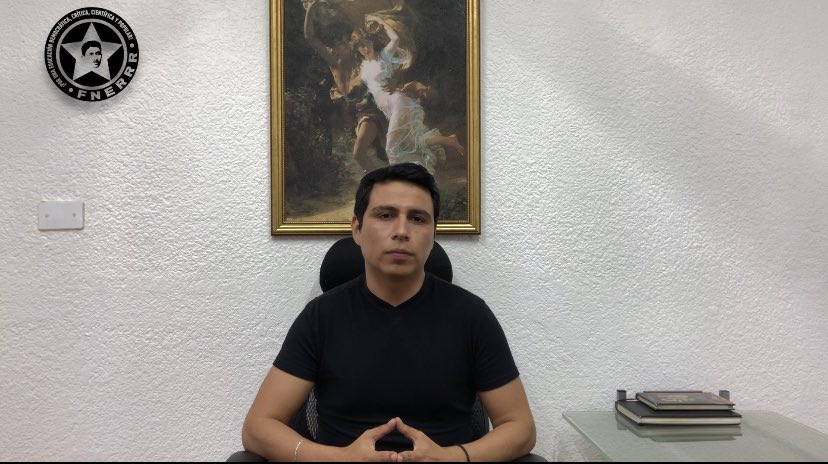 IsoldaMoranRe's tweet image. 🎥🔴VIDEO-MENSAJE: "Los jóvenes de la FNERRR, padres, madres de familia y maestros nos seguimos posicionando en contra del regreso a clases presenciales a finales del mes".

#RegresoAClasesPeligroso ☢️
👉🏻 youtu.be/u9BFLZSm3Q0