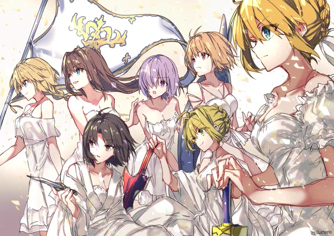 【TYPE-MOON】※過去絵

ヒロインズ 