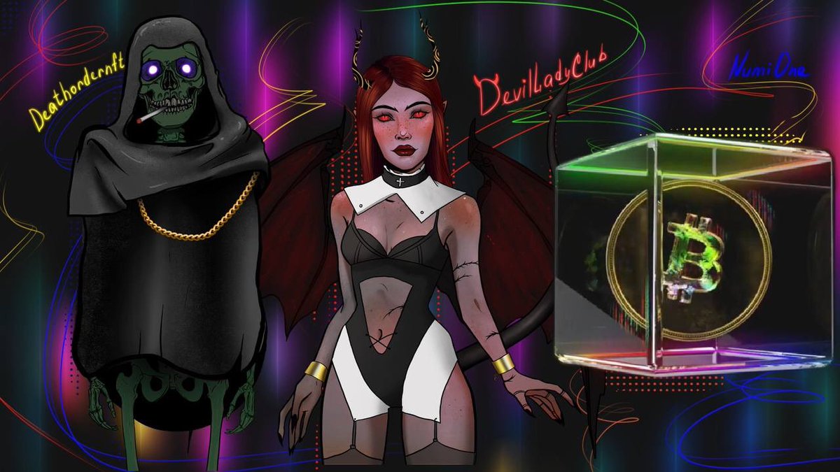 NumiOne's tweet photo. Triple NFT Giveaway STILL ongoing!

1 Winner 3 NFTS! 
🪙 @NumiOne
🪙 @DevilLadyClub 
🪙 @deathordernft

3 Steps

1⃣ Follow
@NumiOne, @DevilLadyClub, and @deathordernft
2⃣Retweet and Tag 3 Friends
3⃣Join 2 discords!

Dead Army: https://t.co/8LH9tRxayi
Numi: https://t.co/y4rjPTDvy9 https://t.co/S7YWZjqRcX
