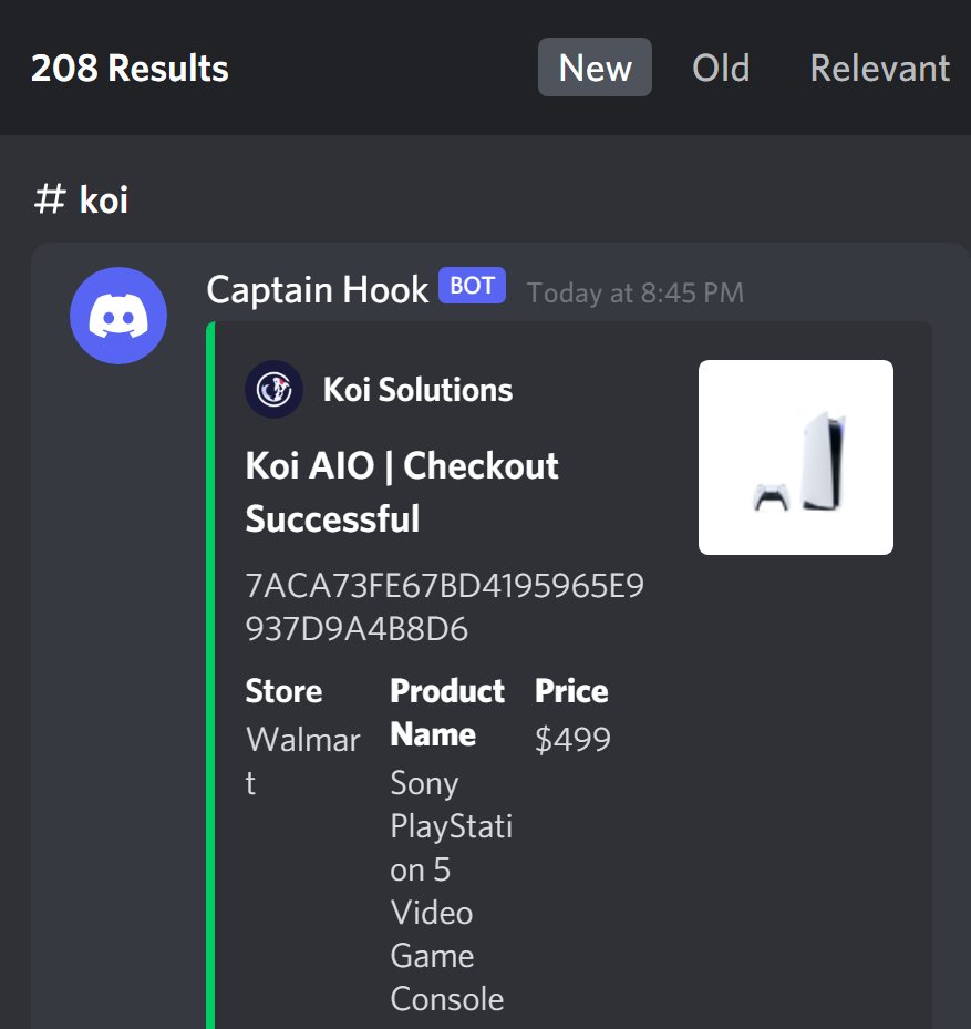 Koi is WILD
B:<a href="/Koi_AIO/">Koi AIO</a> 
P:<a href="/NOCTURNALPROX/">Nocturnal Proxies</a> <a href="/AMGProxies/">AMG Proxies & Servers</a> <a href="/VanishTech/">VanishTech</a> 
CG:<a href="/CarbnIO/">Carbon</a> <a href="/ahiddensociety/">Hidden Society Placeholder</a> 
S:<a href="/PersonalsOnly/">Personals Only</a>
