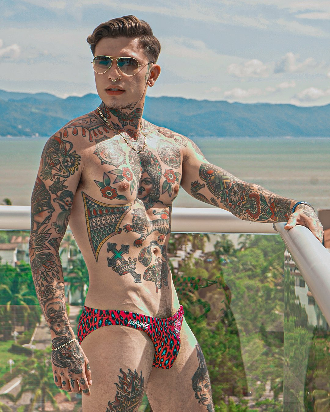 Adam Yau on X: Take me back to Mexico 🥵. Speedo: @Wayneunderwear Let's  talk more on my oF: 😘t.coRBb9qOcsfp #tattoos #americantraditional  #speedo #puertovallarta #nautico #facetattoo #tattoos #hung #tatted  t.coXfvbSrEkCF  X