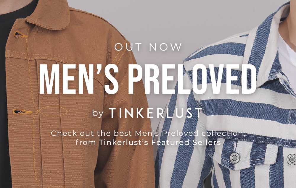 tfrnewsid's tweet photo. Setelah bertahun-tahun sukses di pasar preloved untuk wanita, @TinkerlustID memutuskan meluncurkan lini preloved pria pada 2 Agustus lalu. https://t.co/7JAjmqvA9u https://t.co/6C0pkZz9c6