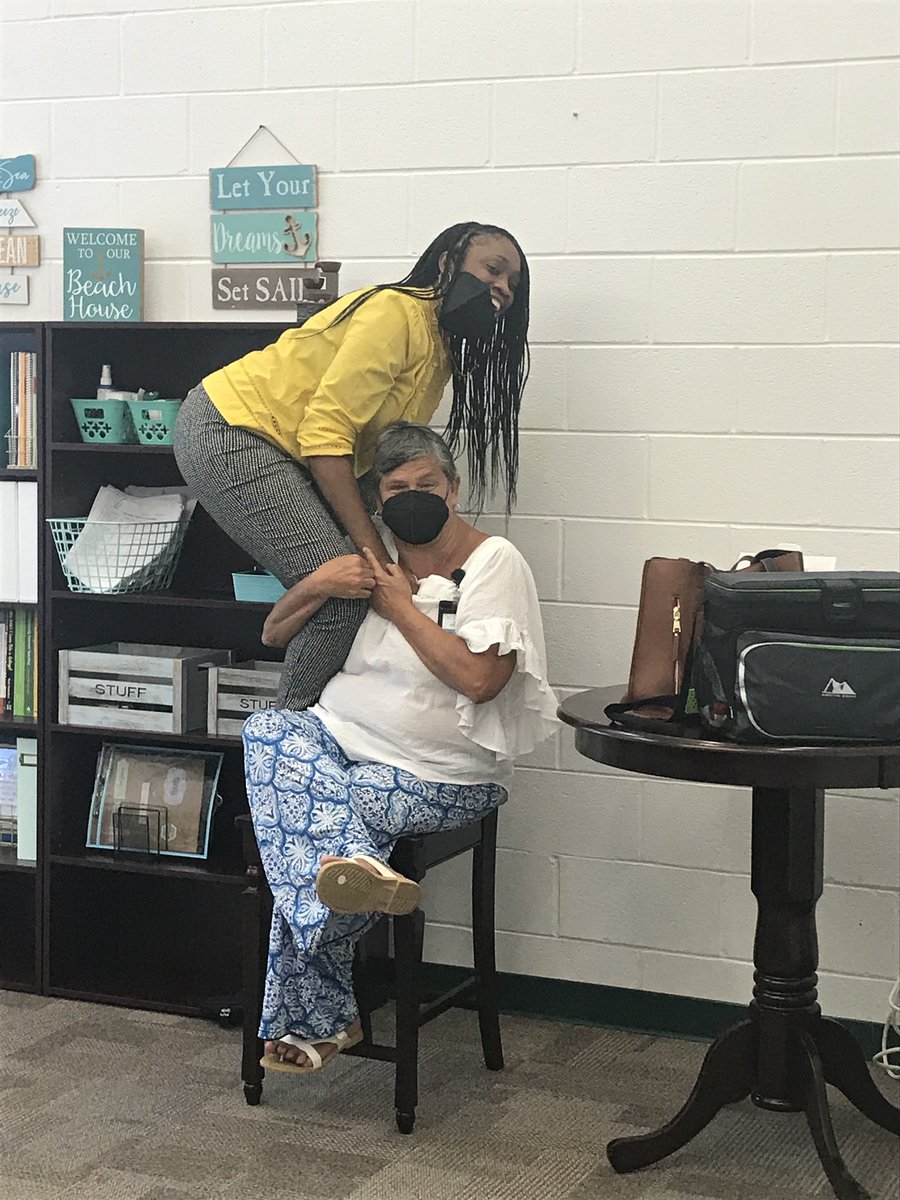 A principal and her assistant principal=TEAM.