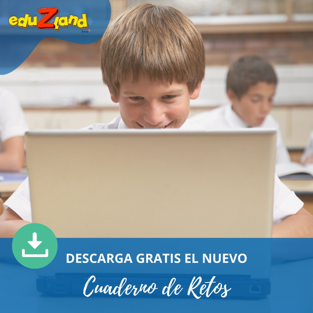 ¿Cómo entretener a los alumnos de 4º, 5º y 6º en verano? ¡Con los cuadernos de #retos de #eduZland disponibles!

Descárgalos ya y disfruta de todo el contenido para repasar #lengua y #mates interactivo

💻 Cuaderno I bit.ly/3i9xStt
💻 Cuaderno II bit.ly/3rFsl13