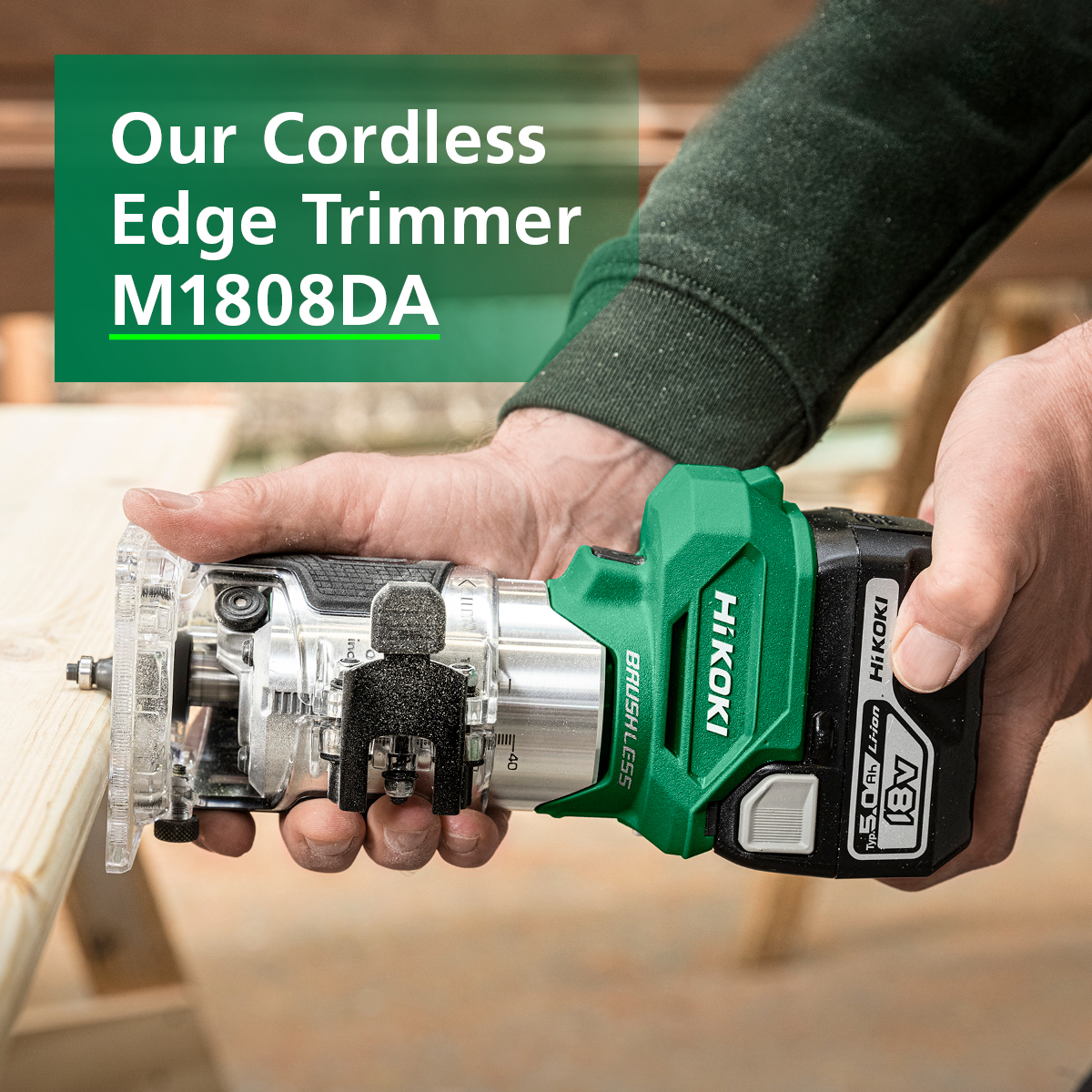 HiKOKI Power Tools UK on X The new M1808DA cordless trimmer is the perfect mix of ergonomic design and precision. HiKOKI HighPerformance PowerTools M1808DA DrivenbyTechnology https t 39ID4WsAL9 X