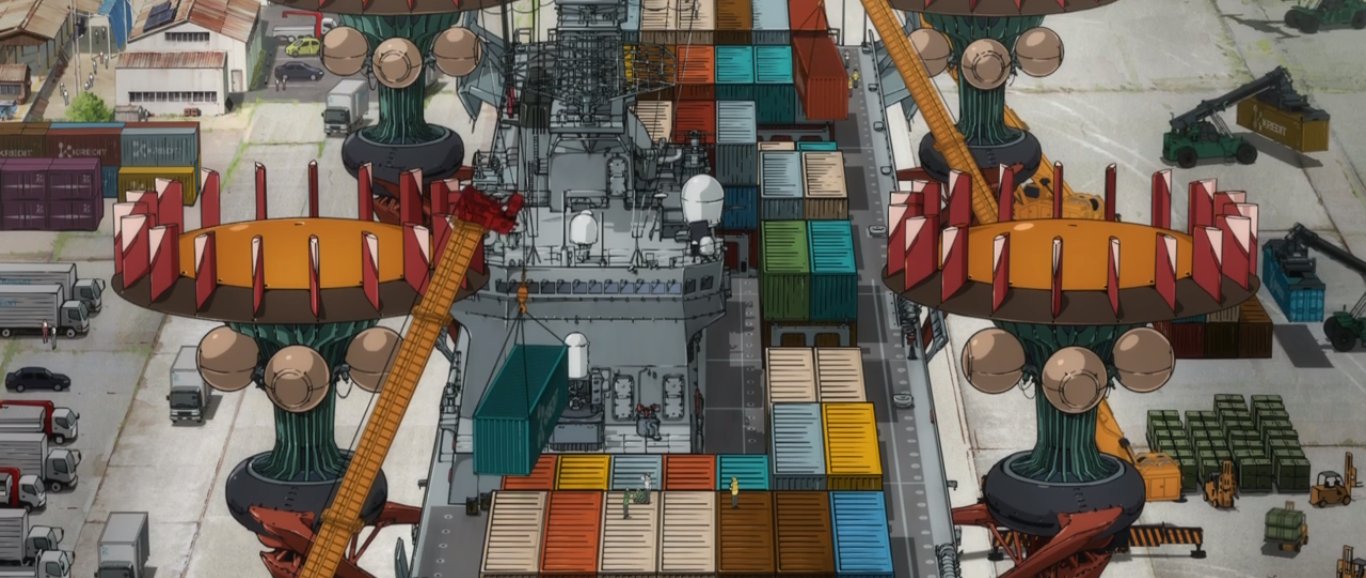 エヴァンゲリオン〝クレーディト空中輸送艦〟（1/350） エヴァンゲリオン〝クレーディト空中母艦〟（1/350） - メルカリ