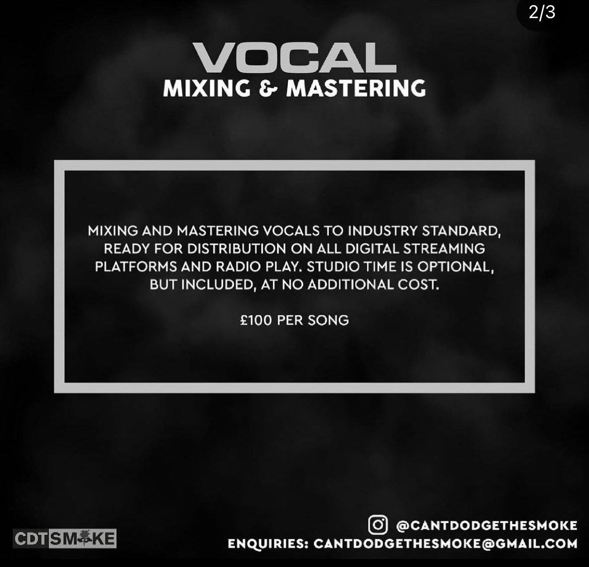 CDTSMOKE's tweet photo. Enquires and bookings 
https://t.co/HbNMvoZ46z https://t.co/ba8FWl0vwt