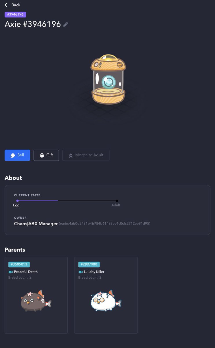AxieBoxies's tweet photo. Half way there. A sneak peak of what the next scholar’s Axies might be. Stay tuned 🔥🔥 Us boxies will try our best to recruit 1 scholar every one week or two.

#axieinfinityscholarship #axiescholarshipprogram #AxieScholarship #AxieInifinty https://t.co/UCgje8IoQw