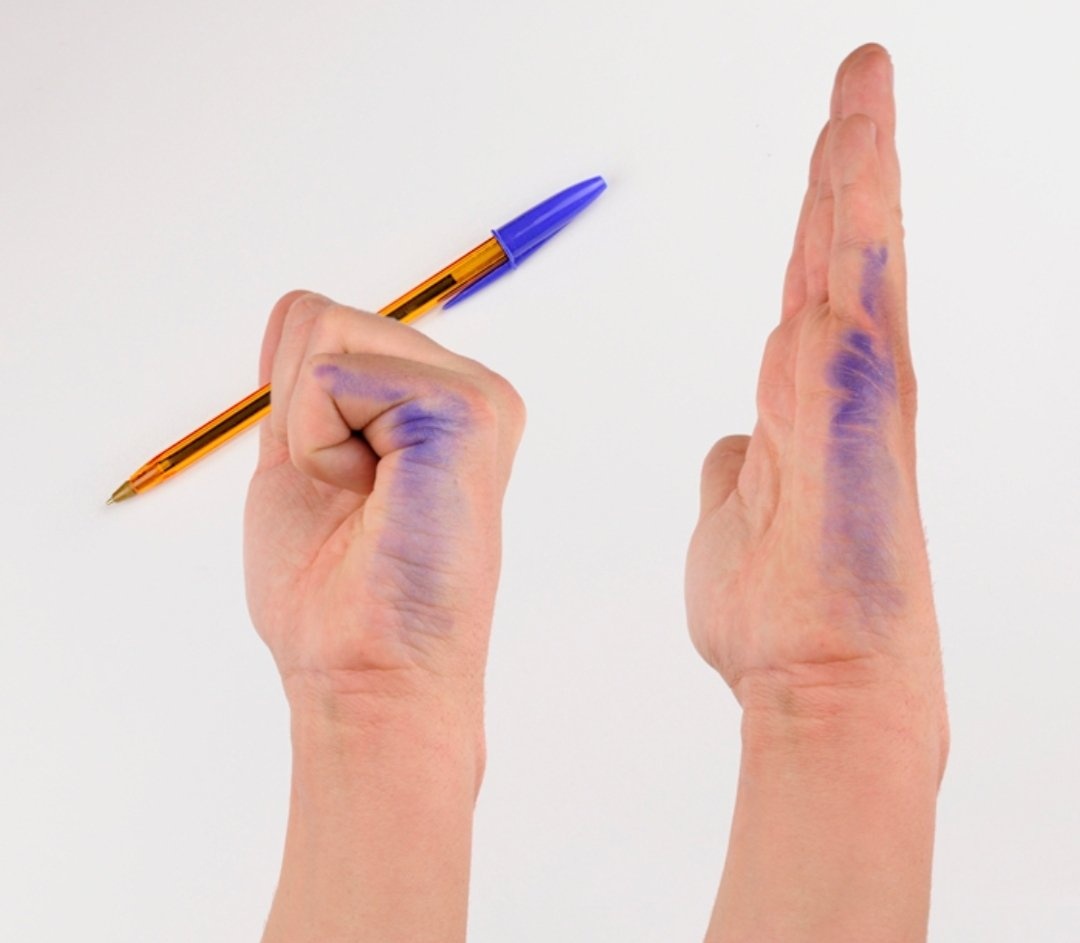 Solo los zurdos entenderán esta imágen.
Feliz #DiaInternacionalDelZurdo