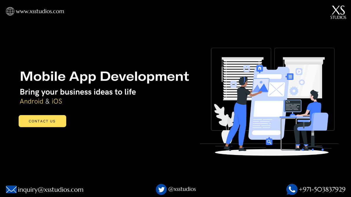 XSstudios's tweet photo. Hire the best mobile app developer for your project.

Contact us to get started,
Call us at +971-503837929 or visit https://t.co/4BYolauJ67

#xsstudios #UAE #dubai #appdevelopmentcompany #androiddevelopment #appdevelopers #mobileappdevelopment #appdevelopment #100daysofcode https://t.co/7479tWLntE