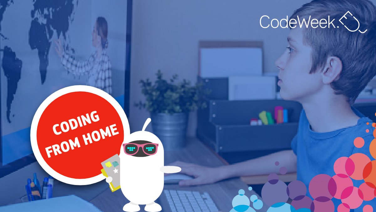 CodeWeekEU's tweet image. Coding@Home?
Here’s a collection of short videos, puzzles, games, and coding challenges for everyday use in the family as well as at school:
codeweek.eu/resources/Codi…