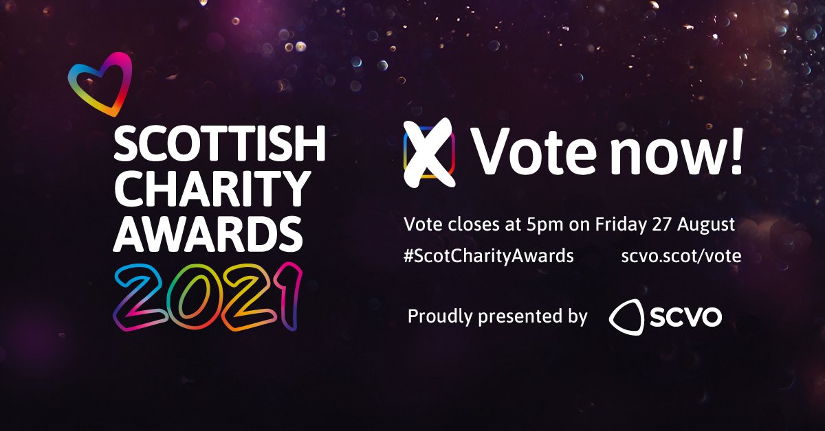 After a record-breaking number of applications, our 47 finalists for the 2021 #ScotCharityAwards have been announced! 🏆 The vote is now live for the People's Choice Award, so take a look at the shortlist & vote for your favourite finalist now! buff.ly/3safmVq