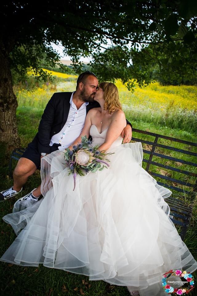 Congratulations to Catherine &amp; David who married at <a href="/AshBartonEstate/">Ash Barton Estate</a> in the beautiful summer sunshine. They really did have the best wedding weekend of their lives! So chilled out and partying with their family and friends. They had the most beautiful ceremony in the courtyard