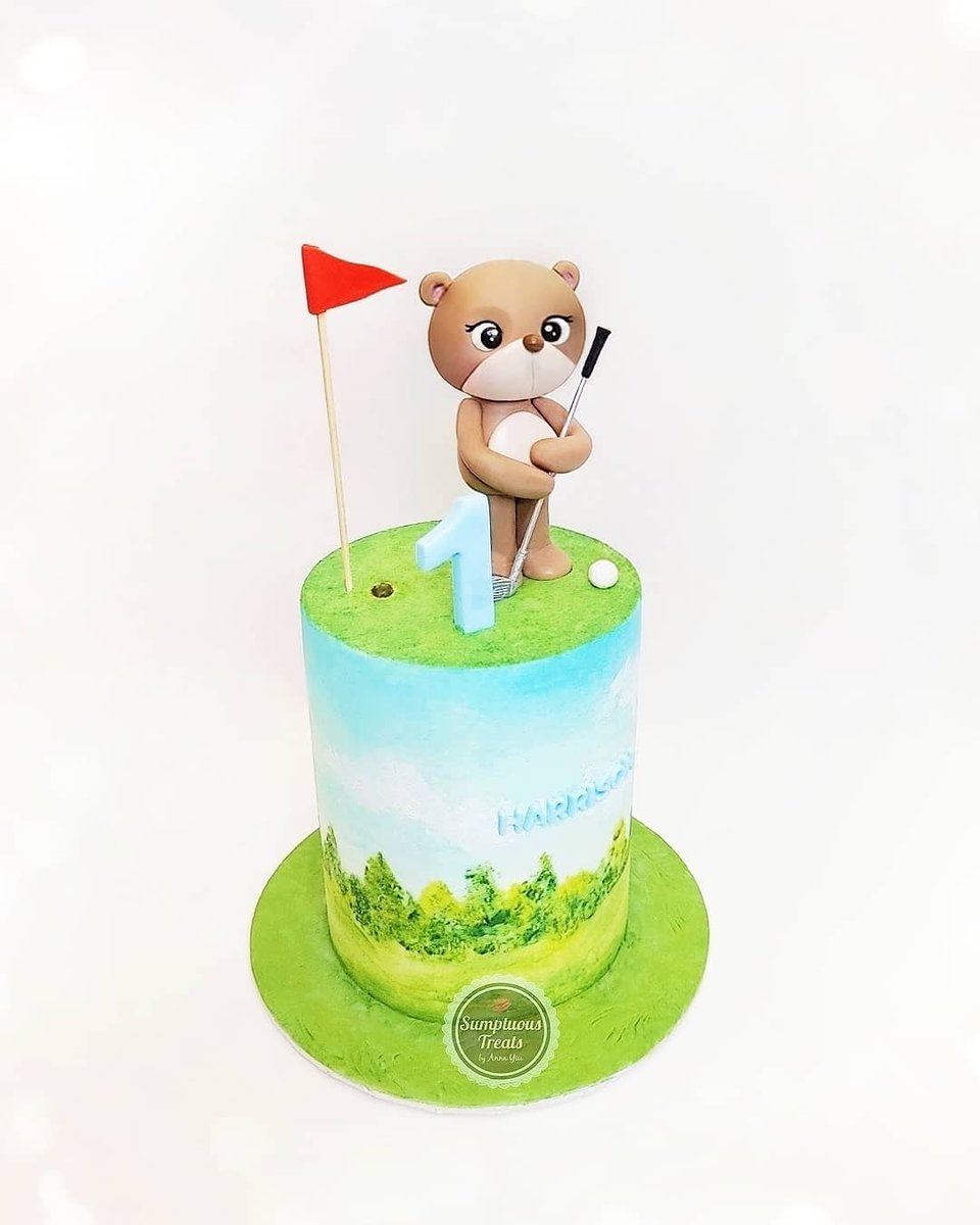 First Birthday Golf Theme Cake

#1stbirthdaycake #firstbirthdaycake #brownbear #golfthemecake #golfcake #golfcakes #firstbirthdayboy #firstbirthdaytheme #buttercreamcakes #customcakes #torontocakes #sumptuoustreats 
#buttercreampaintedcake

instagram.com/sumptuoustreats