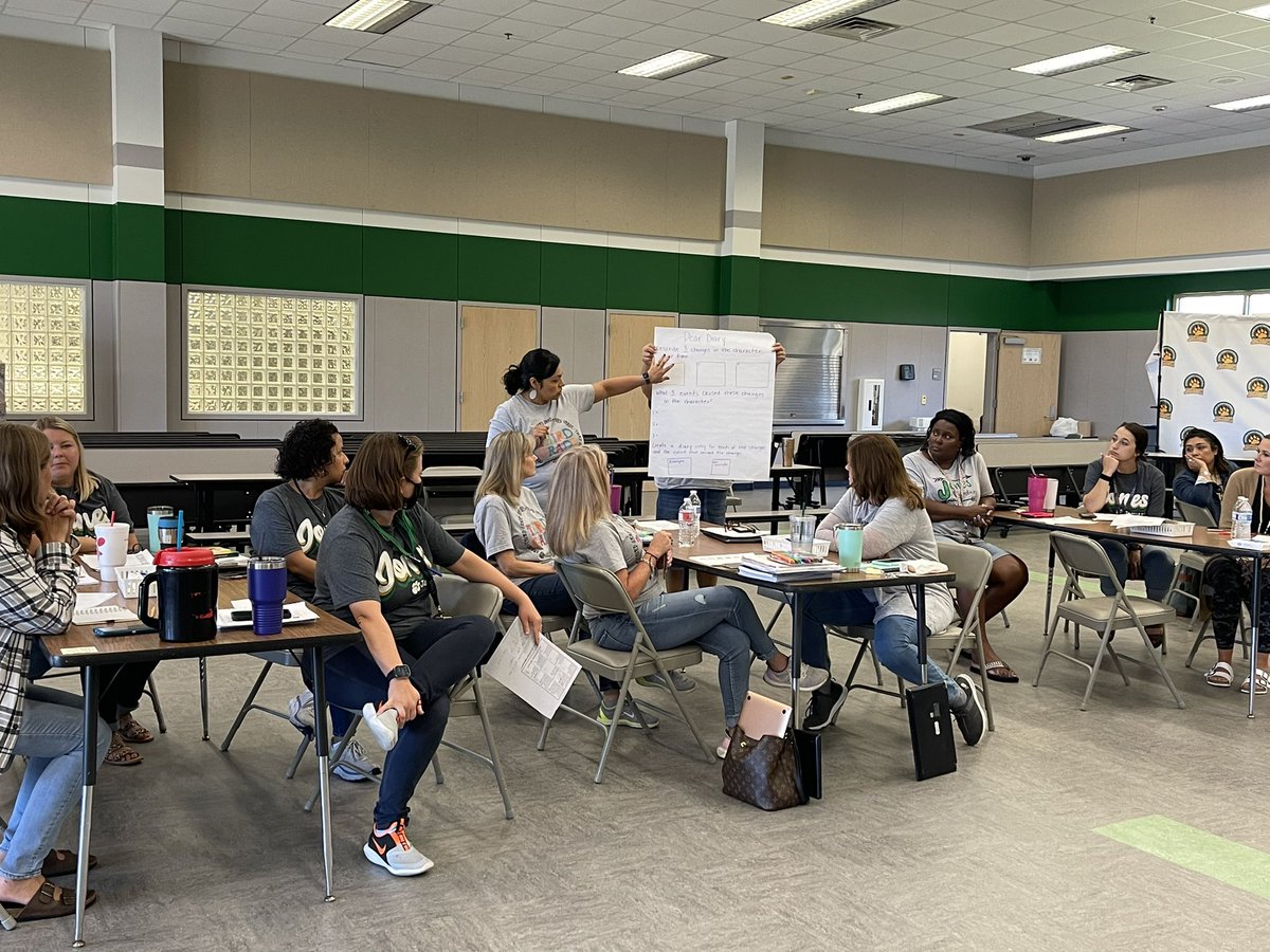 melony_stevens's tweet photo. Had a productive morning practicing Depth &amp; Complexity strategies with our AMAZING @jonesrisd teachers to support our @GTRockwall students.  @RockElemC_I   #OurCommunityOurKids #ILoveRockwallISD #BetterTogether #JonesJags https://t.co/kTtjFn0N54