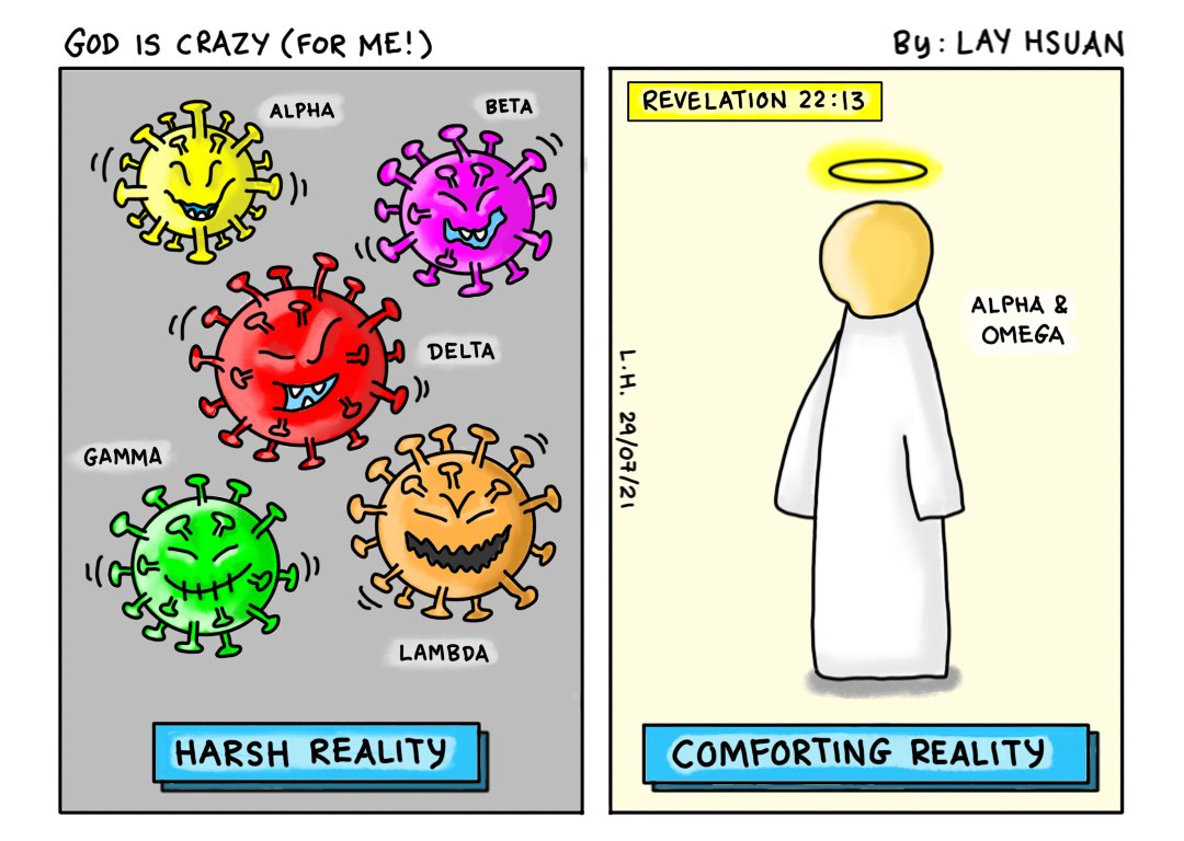 carylim's tweet photo. He overcame it all.
#godiscrazyforme #comicstrip #comicdoodle #alphaomega #variants https://t.co/B9DL3qDy5y