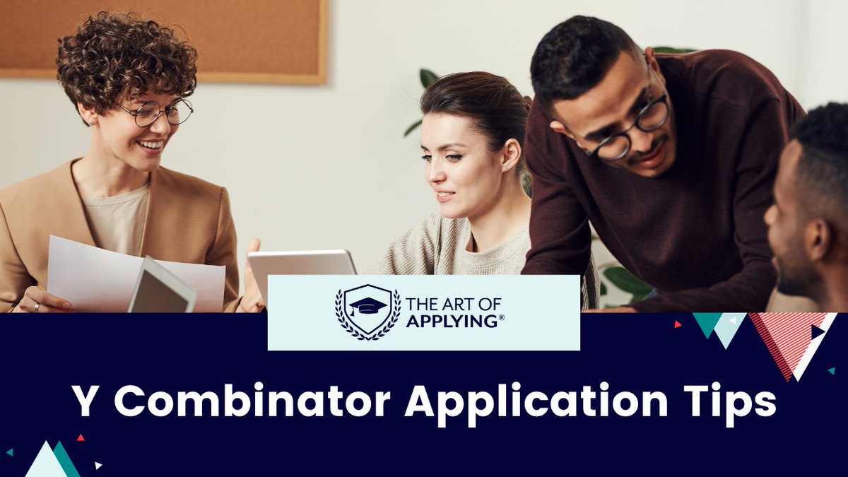 ArtofApplying's tweet photo. If you’re an entrepreneur or startup founder ready for venture funding, this week’s blog post is for you! See our @ycombinator tips to take your application to the next level: https://t.co/LtGaFlyagu https://t.co/QSyfR8zEdS