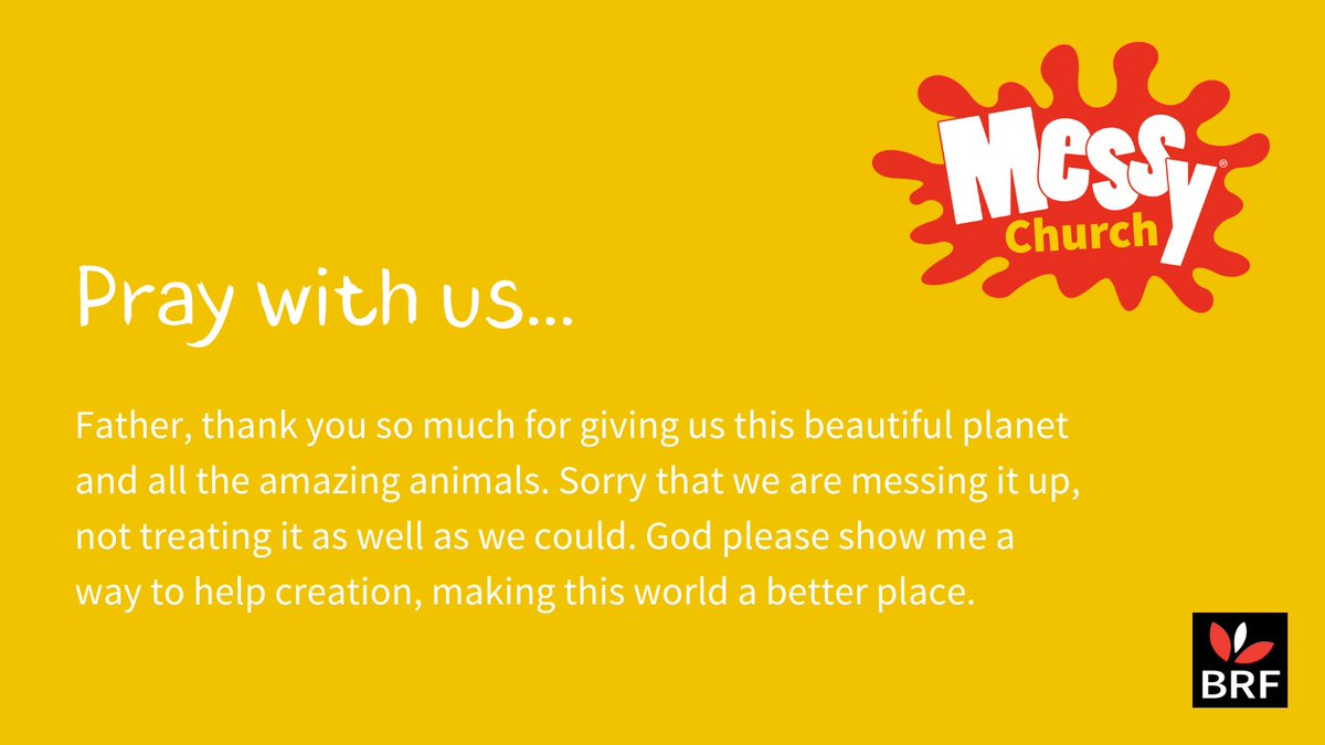 brfcharity's tweet photo. Try this #ChatandCatch prayer for the whole family this morning, written by Sharon Sampson in the May–August issue of Get Messy!
#DailyPrayer #Prayer #MessyChurch @MessyChurchBRF https://t.co/ggvnhsghiP
