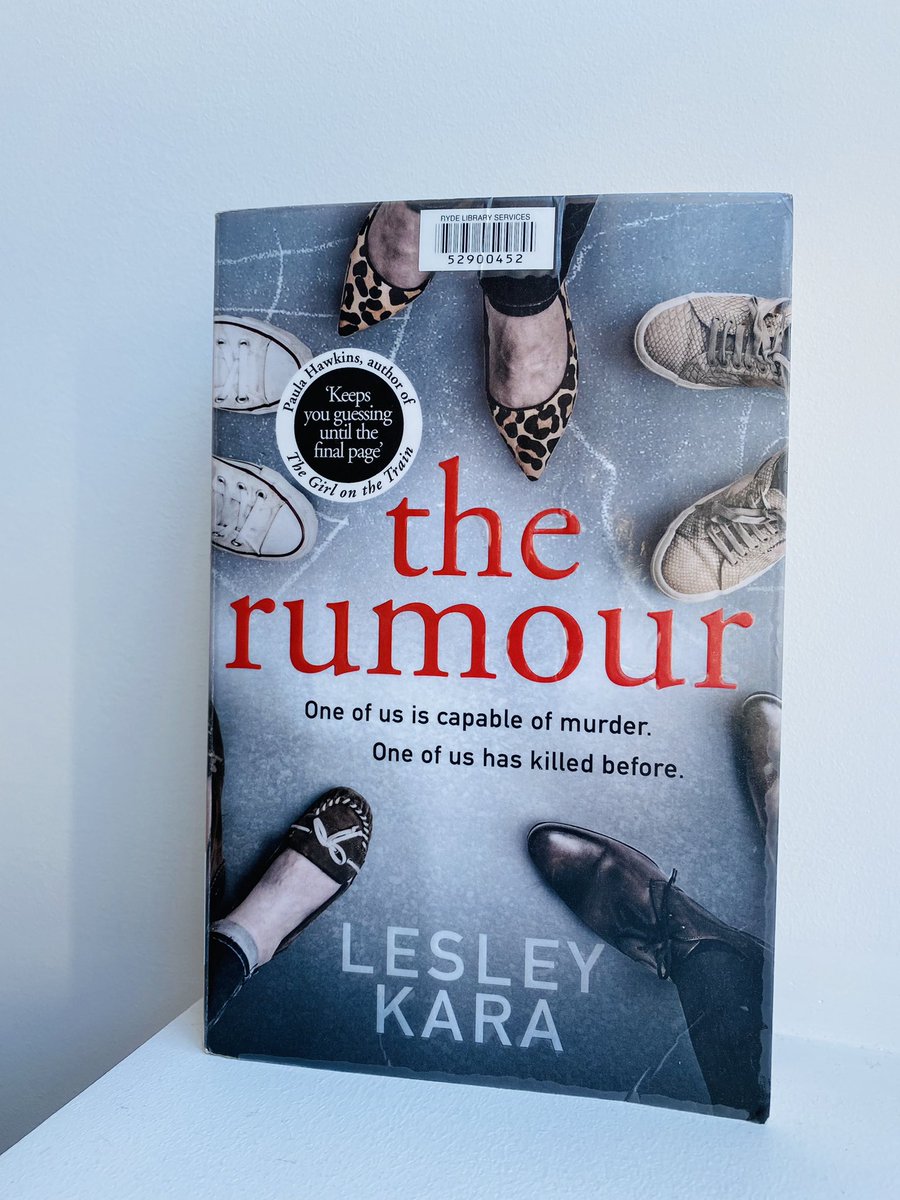 bookfmbookshelf's tweet photo. Loved my most recent read - The Rumour by @LesleyKara Such a fantastic thriller and what a debut! #therumour #lesleykara #debutauthor #fantasticthriller #pageturner https://t.co/YcvrhEpceM
