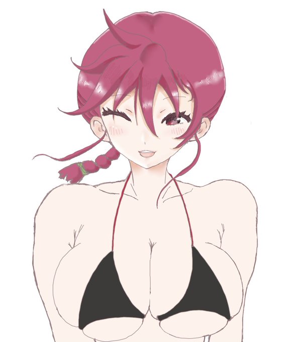 線画にしたりょう水着絵、色塗り作業に取り掛かり始めたものの……案の定苦戦してるッ……!!
#絵描きさんと繋がりたい
#ケムリクサ
#進捗 