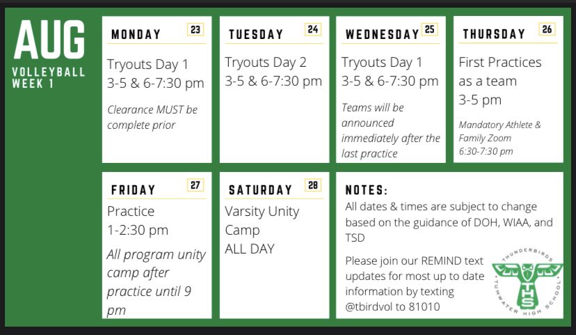 Tumwater Volleyball tweet media