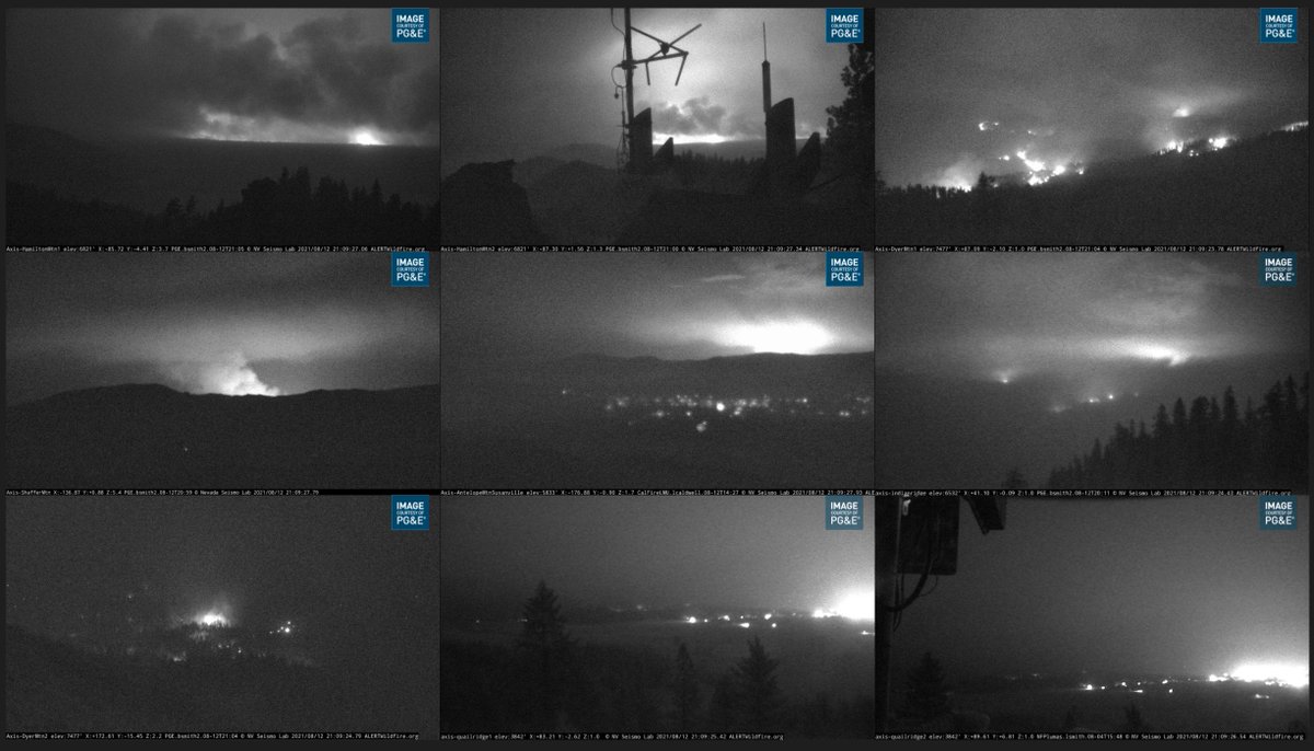 Disturbing activity on #DixieFire this evening. 

Here's a new @AlertWildfire multicam page with cameras showing the best views I can find at the moment. 

Follow <a href="/ChicagoMikeSD/">🏴‍☠️🇺🇸 Chicago Mike🏴󠁧󠁢󠁳󠁣󠁴󠁿🏴‍☠️</a> <a href="/CAFireScanner/">CA Fire Scanner</a> <a href="/barkflight/">Cascadia Fire Has No Season</a> <a href="/mofilly/">Mobones</a> for updates

#FireMappers 

beta.alertwildfire.org/tile-display/v…