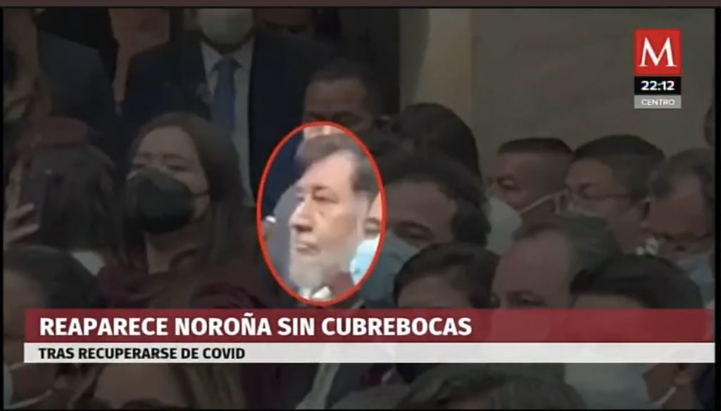 "Que usen cubrebocas los enfermos”aseguró <a href="/fernandeznorona/">Fernández Noroña</a> un "diputado” una persona deleznable que no se tiene respeto así mismo y por nadie. Falta de solidaridad de un personaje público con muchos mexicanos que están tirados en la cama gravemente y no tuvieron la misma suerte.