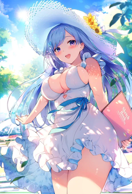 #絵守未來サマコレ2021 で検索すると素敵なイラストがたくさん見られて幸せな気分になれるよ😊 