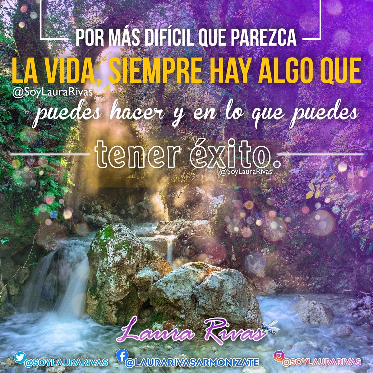 FClubLauraRivas's tweet photo. By: @SoyLauraRivas 👑💜💜💜 #FrasesMagicas https://t.co/h6fYk2jqkv #LauLovers #ModoLau https://t.co/O5zq32cM48