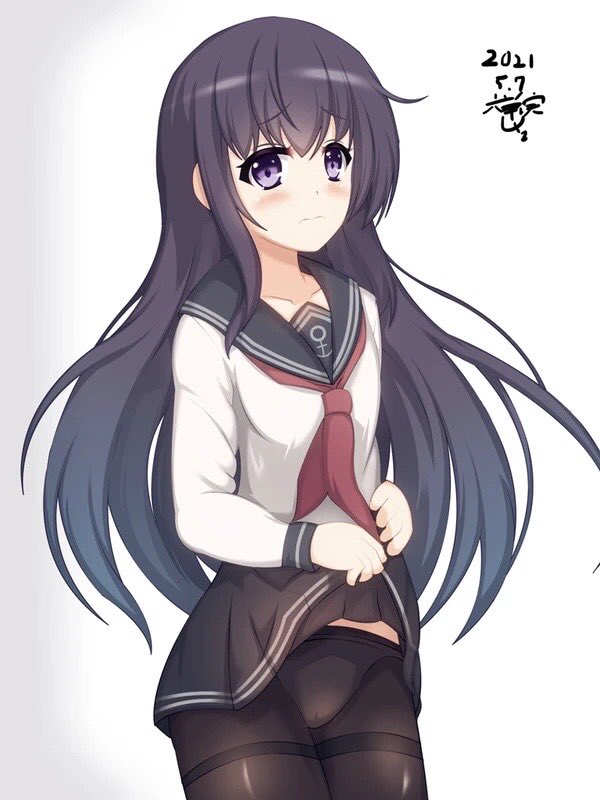 こんにちは!
今日は雨が降り
外もなんだか肌寒いですね…
気温差ががあると体調をくずしやすいもの。気をつけてお絵描きします。
みなさまも、良い1日を!
#艦これ #暁 
暁ちゃんのタイツの中には…! 