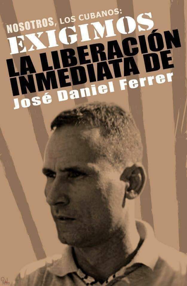 NelvaIsmarays's tweet photo. Mi esposo @jdanielferrer cumple hoy 32días d secuestro, desaparición forzada y en #HuelgaDeHambre. Sólo papá Dios y sus verdugos saben en 
q gulag #cubano se encuentra. Debemos EXIGIR la LIBERACIÓN INMEDIATA de TODOS los DESAPARECIDOS y PRESOS POLÍTICOS. #FreeFerrer #SOSCuba https://t.co/pQqAFlKUqN