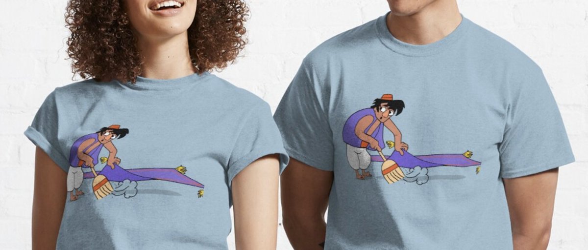 Art_Extracted's tweet image. Sweeping under the rug Classic T-Shirt

redbubble.com/i/t-shirt/Swee…