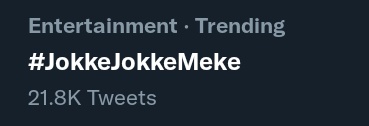 WorldOf_AA's tweet photo. #JokkeJokkeMeke is trending now on Twitter 🔥🔥🔥
#ThaggedheLe #PushpaTheRise #PushpaFirstSingle #PushpaFirstSingleTomorrow #PushpaFirstSongOnAug13 #PushpaFirstSingleOnAug13 #PushpaFirstSingleDay #PushpaFirstSingleToday #pushpamusicalfestbegins #pushpamusicalfestbegins https://t.co/nUOLOAdbnJ