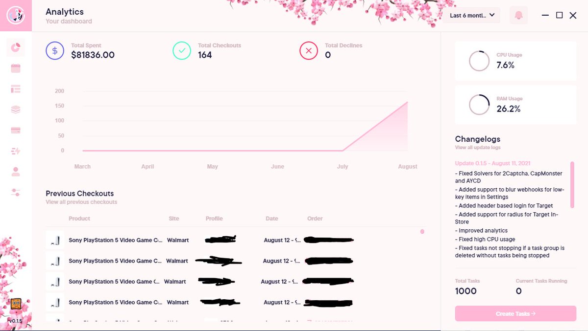 Castop_'s tweet image. Fish bot crazy... 
First time running @koi_solutions and hit 164 PS5s. 🤯🤯🤯

Proxies: @WinnerProxies @Rainbow_Proxy @SmtProxies
