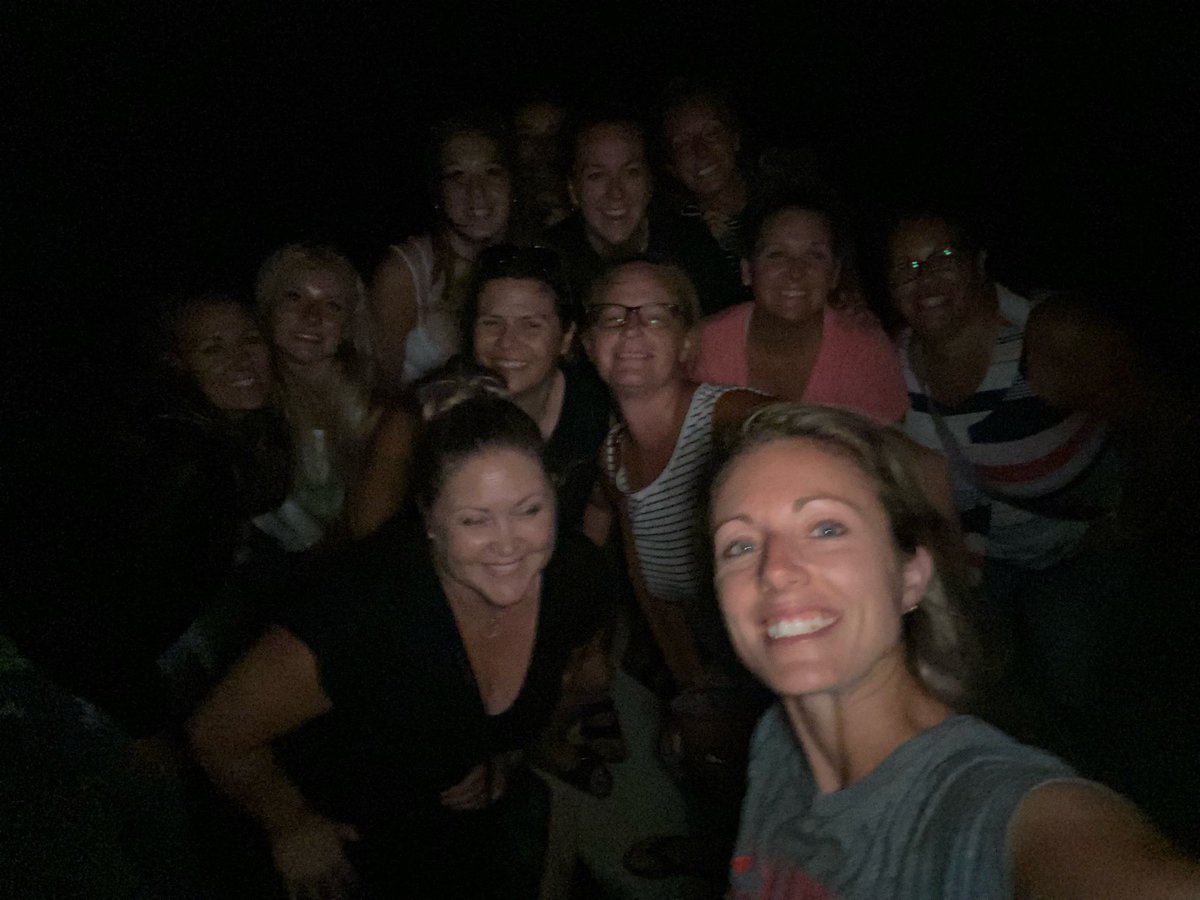 Bayfield Pier watching the meteor shower