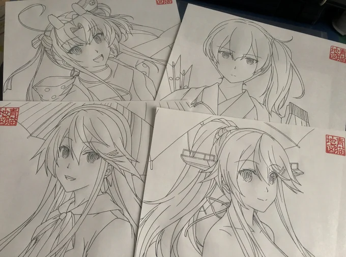 あと、いつものとおり
ゲッツされた方には、この

原画のような物
(転写用なのでボコボコしてます)

をお付けいたします 
