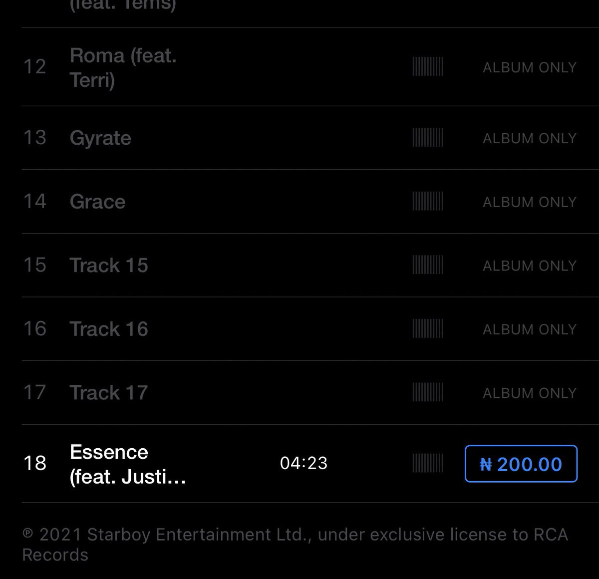 Rhythmjive's tweet photo. .@wizkidayo’s Made in Lagos Deluxe is set to drop August 27th, 2021 with 4 new tracks including “Essence” ft Justin Bieber &amp; Tems. https://t.co/1pt77C5kc6