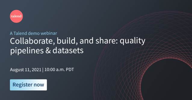jjpepping's tweet image. Learn how the @Talend suite of applications works in unison to provide a seamless, collaborative experience. Register for this demo webinar today. #datadriven #TalendDataFabric bit.ly/3CMt0Tp