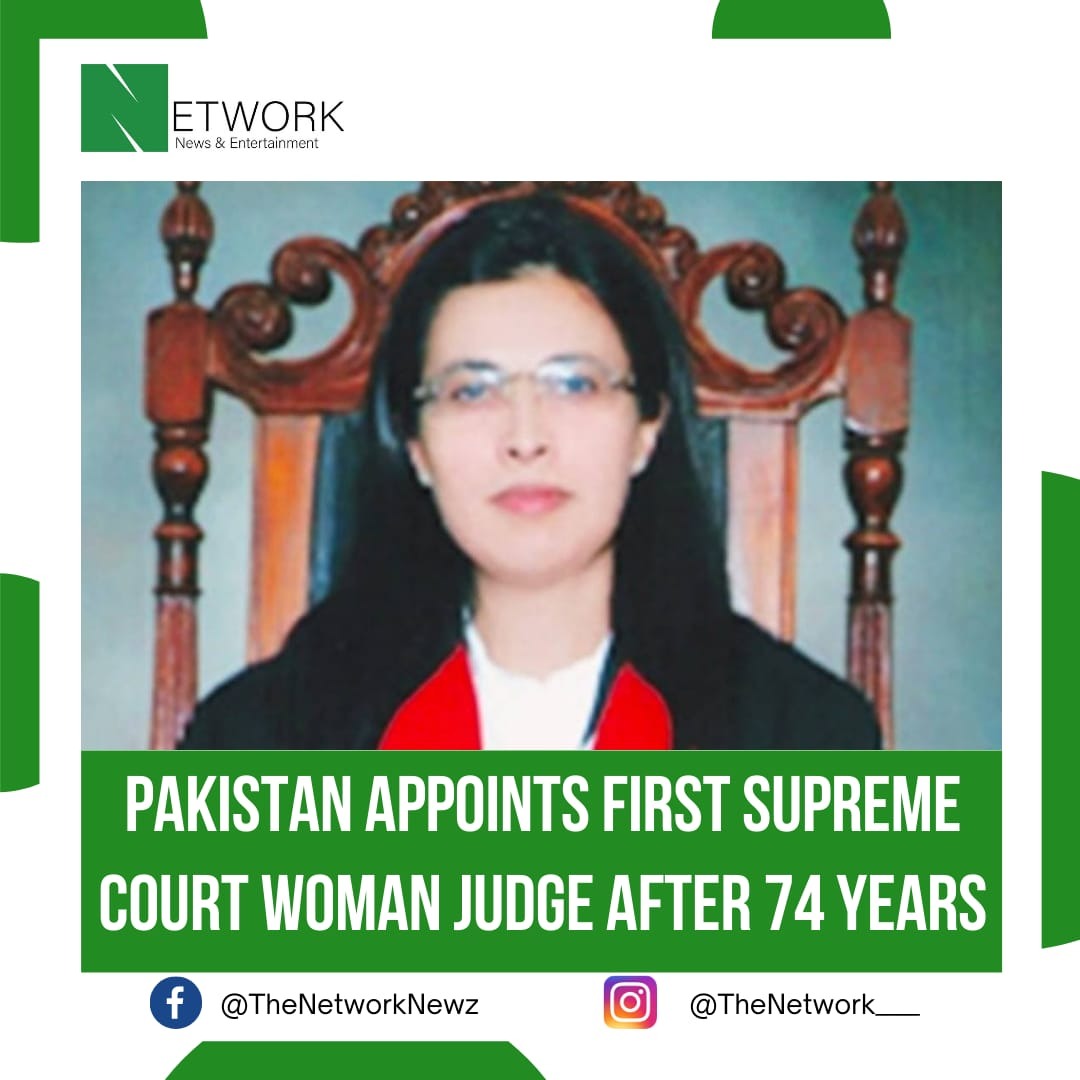 thenetworknewz's tweet image. #ayeshamalik #womanjudge #firstpakistaniwomanjudge #pakistancourt #pakistansupremecourt #pakistannews