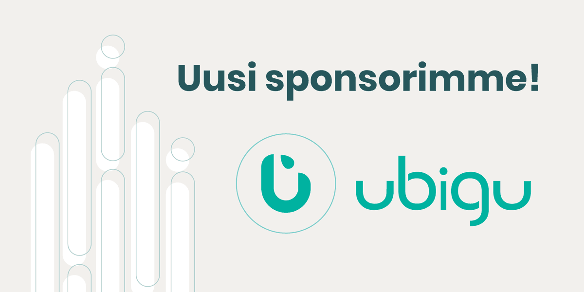 foss4gfi's tweet photo. Meillä on uusi sponsori - Ubigu @ubigusto! 🎉 Kiitos Ubigu! 💪 https://t.co/leuMUD4Q6F https://t.co/SQLMC7kBtZ