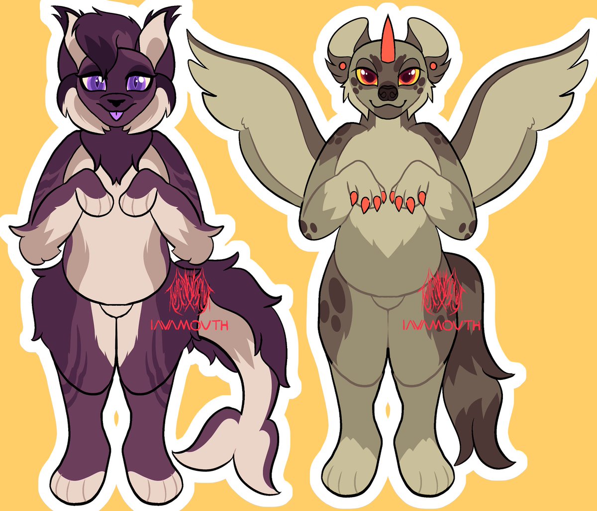 my partner needs bus fare for when we move again, so i made collab adopts on their base! @horseangst all money will go to them!! pls offer $$ only <:) -- #adoptable #adopt #forsale #anthro #furry