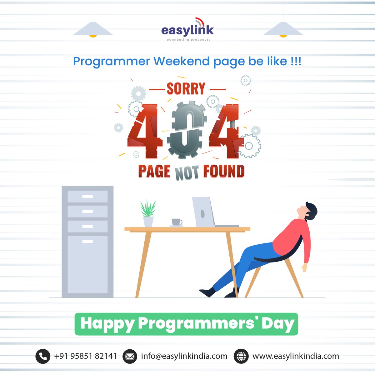 easylinktec's tweet image. Happy Programmers' Day!!!
Heartily thanks to our programmers…
#ProgrammersDay #internationalprogrammersday #coding #programmer #programming #coding #developer #coder #javascript #python #code #webdeveloper #java #html #computerscience #codinglife #technology #softwaredeveloper