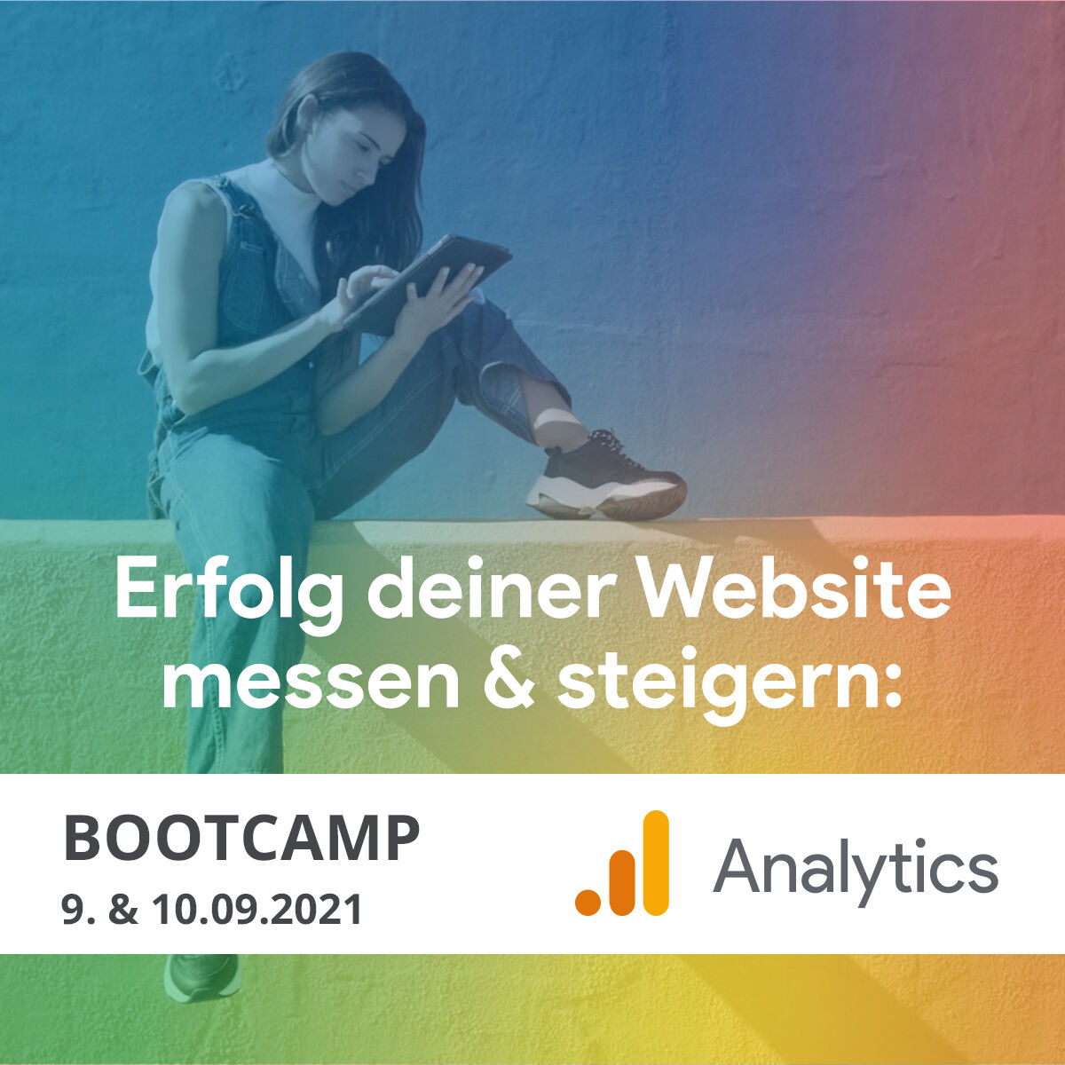 lunaparkde's tweet photo. Google Analytics Online Bootcamps am 09. + 10. September
👉 Die Schulung für alle, die eine Einführung in Google Analytics suchen oder ihr Wissen auffrischen wollen. Jetzt anmelden https://t.co/pkP5Rt5z5R
#gmpcon #googleanalytics #onlinetraining https://t.co/aqeL3BcxKC